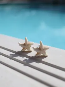 Summer Sea Star Stud Earrings Pair