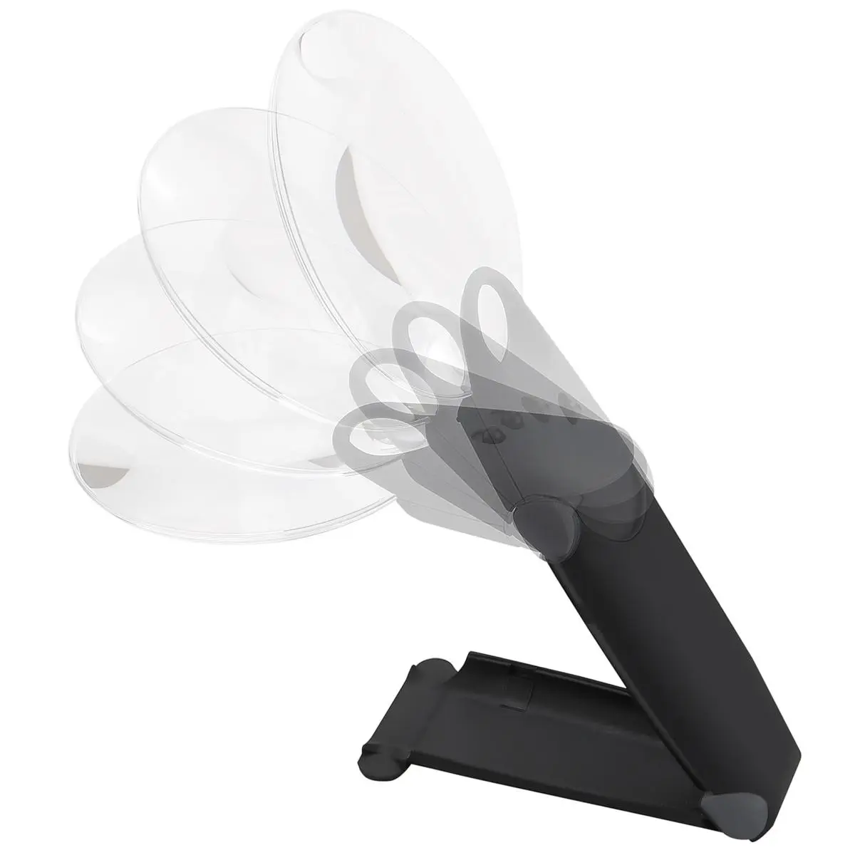 Carson 2.5x FreeHand Lighted Magnifier with 5x Power Spot Lens