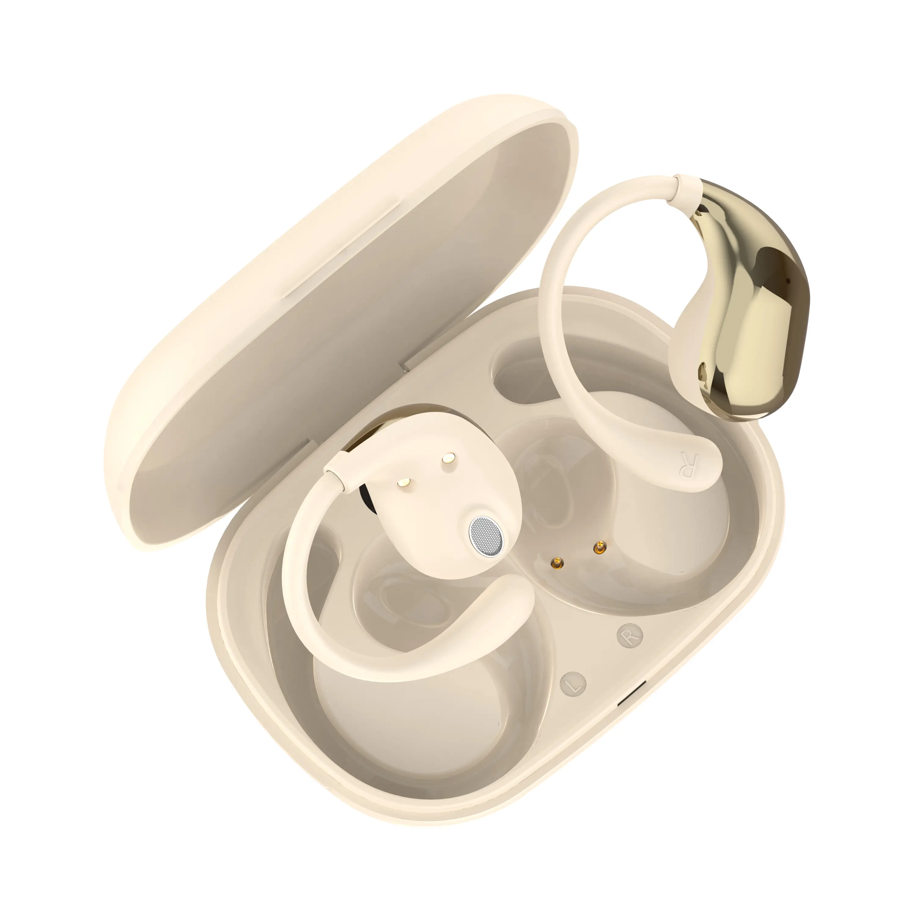 Ultimate Open-Ear Sport Headphones | Bluetooth 5.4 & 12H Playtime | Secure Earhooks & Touch Controls | Next-Level Audio for Running Gym Gaming & Outdo