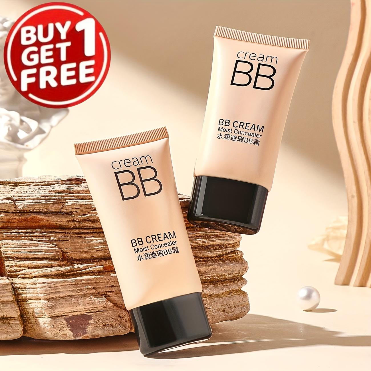 Buy 1 Get 1 BB Cream Foundation | Long-Lasting, Full Coverage, Moisturizing & Matte | Perfect for All Skin Types | Ideal Gift for Women Makeup Cosmetic Hydrate Hydrating