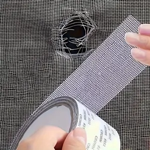 Window Screen Repair Tape, Self-Adhesive Mesh Tape, Insect Mosquito Net, Hole Patch Strong Adhesive, Summer Essential