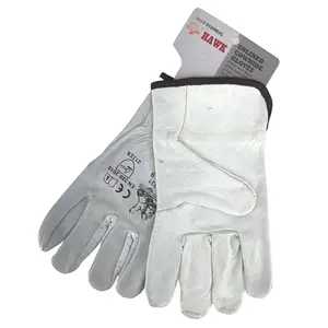 WorldWide Sales Online Hawk Unlined Cowhide Leather Driving Gloves Size Large