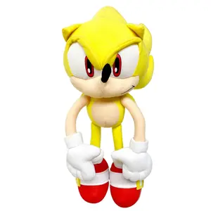 Sonic The Hedghog - Super Sonic The Hedgehog Plush 12"H Sonic The Hedghog - Super Sonic The Hedgehog Plush 12"H