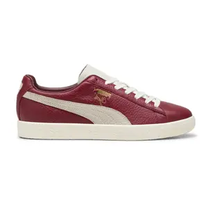 PUMA Mens Clyde Mii Lace Up Sneakers Shoes Casual - Red