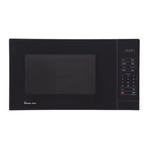 Magic Chef 1000 Watt 1.1 Cubic Feet Digital Touch Countertop Microwave, Black Magic Chef 1000 Watt 1.1 Cubic Feet Digital Touch Countertop Microwave, Black