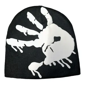 Puff Print No Handouts Beanie Puff Print No Handouts Beanie