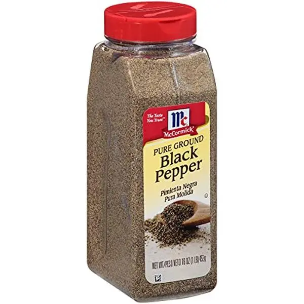 McCormick Pure Ground Black Pepper, 16 oz McCormick Pure Ground Black Pepper, 16 oz