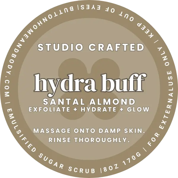 Santal Almond Hydra Buff Sugar Scrub