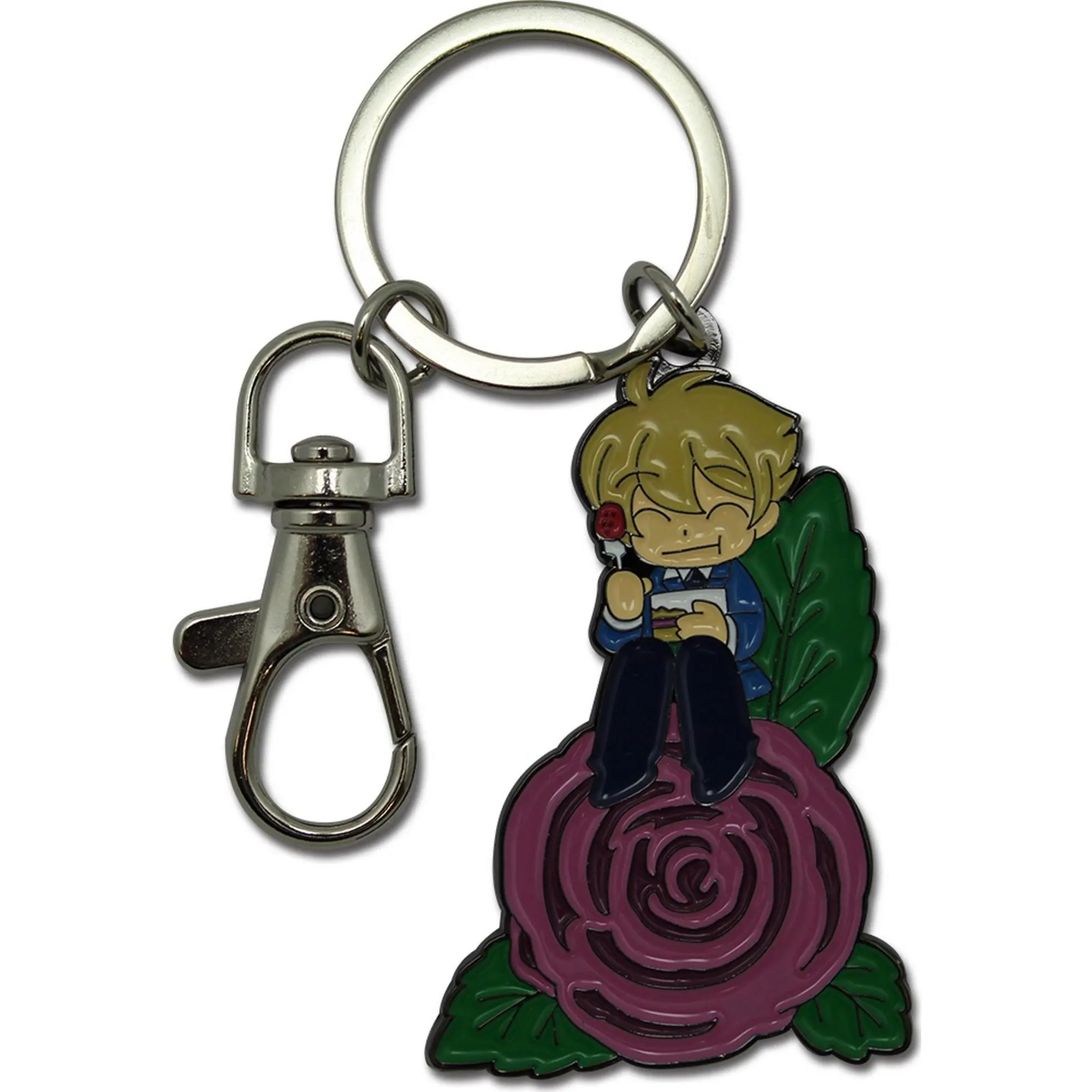 Ouran High School Host Club - SD Mitsukuni "Honey"Haninozuka Metal Keychain