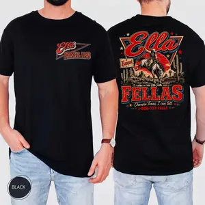 Vintage Whiskey Graphic Tee, Rodeo Concert Cowboy Shirt, Ella Fellas Banquet T-Shirt, Retro Western Club Tee, Ella Langley Fan Shirt, Country Music Lover Gift