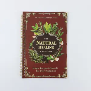 Natural Therapy Record Coil Notebook, Herbal Formula Learning Journal, Healing Manual Notebook, Essential for Natural Remedies Enthusiasts