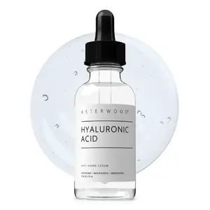 Pure Hyaluronic Acid Serum for Face | Hydrating & Plumping Anti-Aging Serum for Dry & Sensitive Skin | Fragrance-Free, Vegan Skincare