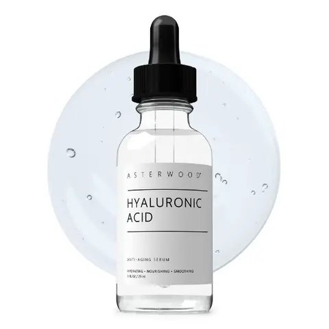 Pure Hyaluronic Acid Serum for Face | Hydrating & Plumping Anti-Aging Serum for Dry & Sensitive Skin | Fragrance-Free, Vegan Skincare