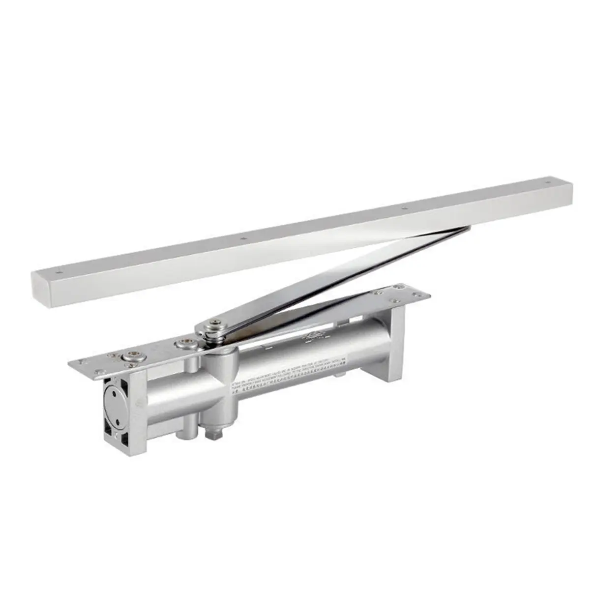 1 Set Hidden Automatic Door Closer Home Hydraulic Buffer Security System Adjustable Closer