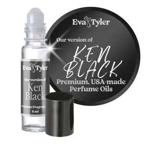 Ken Black Roll on Perfume Oil | USA Made | Long-lasting | Alcohol-free