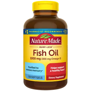 Burp-Less♦ Fish Oil 1000 mg Softgels