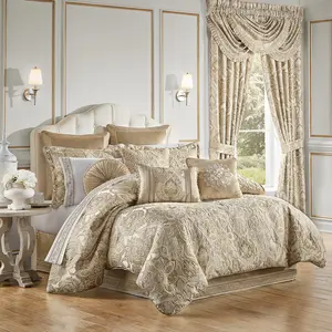Sandstone Beige 4-Piece Comforter Set