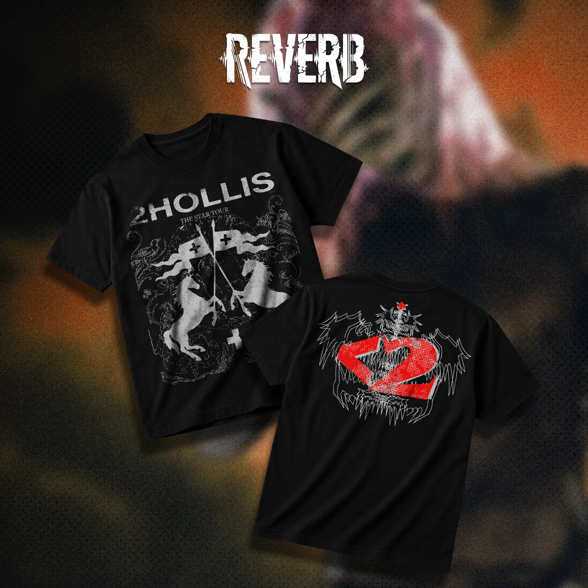 [REVERB] Comfort Colors 2hollis Star Tour T-Shirt, Y2K Streetwear Concert Tee, Alternative Rap Music Graphic Shirt, Fan Tribute Merch