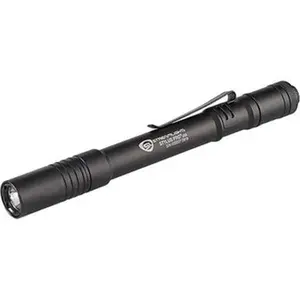 Streamlight Compact Mini Flashlight - White LED Bulb, 90 Lumens, Black Aluminum Body, 1 Integrated Lithium-Ion Battery Included (Model 66133)