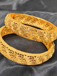 Elegant Hollow Out Bracelets for Women, Handmade Fashion Jewelry Set, Luxury Bridal Accessories, African Wedding Bangle