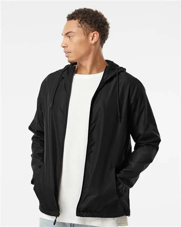 Independent Trading Co. EXP54LWZ Lightweight Windbreaker Full-Zip Jacket