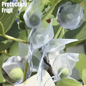 100/200/400 White Organza Drawstring Bags, Multi-purpose Useful, Drawstring Gift Bags Jewelry Packaging