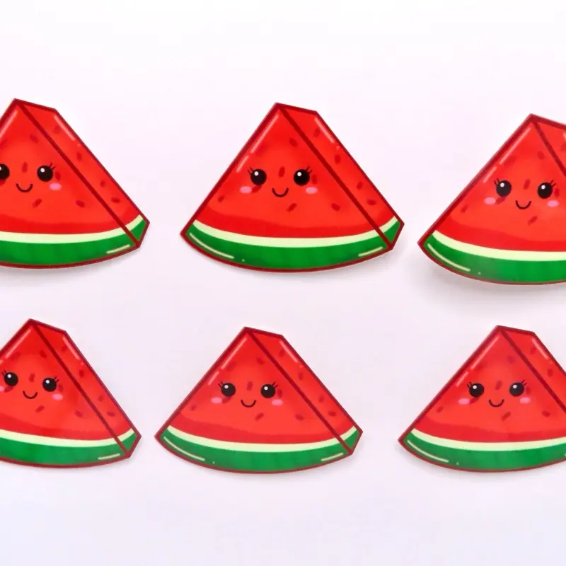 Cute Kawaii Watermelon - Waterproof Sticker