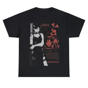 Resident Evil 2 Shirt,Ada Wong Video Game Tshirt For Woman And Man