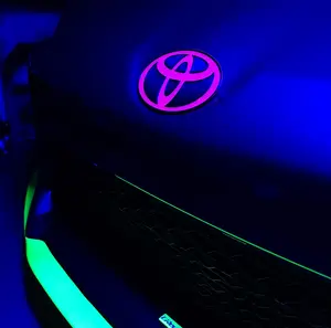 Custom Color 3D printed Emblem Badge compatible with select Toyota models - PLA/PETG