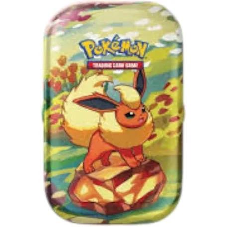 Prismatic Evolution Tin - Collectible Design Featuring Pokémon Characters