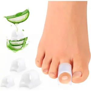 Toe Separators for Women, Claw, Soothes Toe, Lifts Toe Tip, Small Size* 6, Crooked Curling Toes, Gel Hammer Toe Corrector, Toe Straighteners for Curled