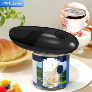 Auto Electric Can Opener, Open Your Cans with a Simple Press of Button, Operation with Auto-Off and Smooth Edge, Battery Operated, Ideal Kitchen Gifts Gadget for Seniors and Families Use, Kitchen Gadgets