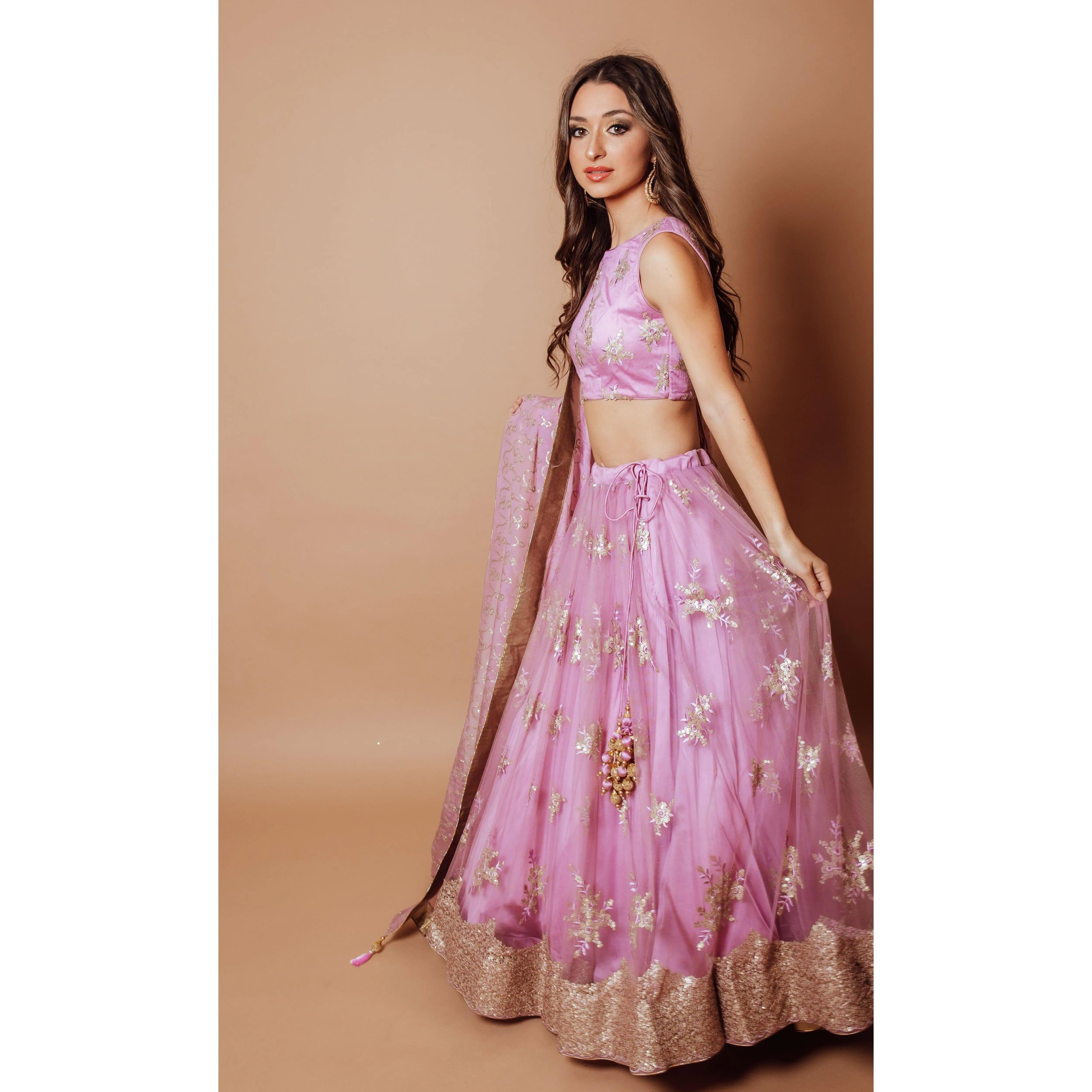 Lexie Onion Pink Lehenga Choli Set
