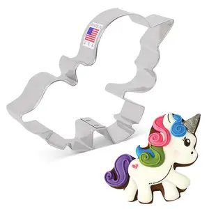 Cute Unicorn Cookie Cutter