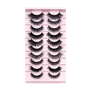 The Ultimate Lash Wardrobe  10 Mixed Styles Fluffy Faux Mink Lashes | Daily to Glam