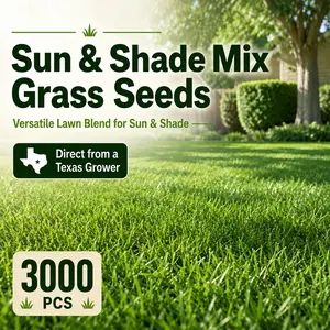 Grass Seed and Shade Grass, Grows quickly and withstands all seasons, perfect for high-quality turf and golf courses, High Germination Grass Seeds Grown in USA