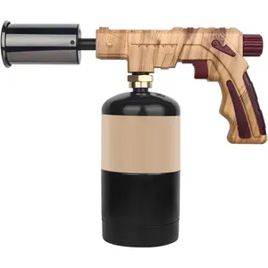 Kitchen Propane Torch - Powerful Chef Grill Gun - Campfire & Charcoal Lighter for Sous Vide, Searing Steak, Creme Brulee & BBQ (Propane Tank Not Included) Bakeware