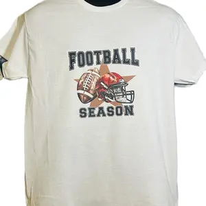 Football Season T Shirt, Elegant Cool Style , Collectible T Shirt, Gildan Heavy Duty Quality Cotton T Shirt , Medium, Large, X-Large Available.