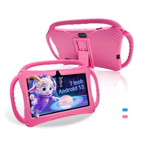 Christmas  Special 7 inch Kids Tablet - Festive Cartoon Design with Parental Control, Educational & Game Tablet with Shockproof Case | Best Gift for Children，Halloween Magic