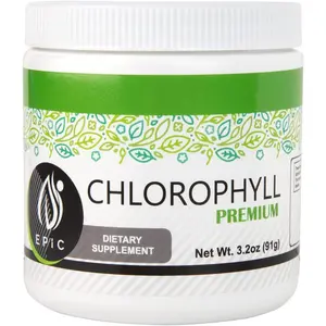 Epic Black Label Premium Chlorophyll Powder Dietary Supplement | Natural Chlorophyll That is Potent and Effective | Easy to Take with a Touch of Mint