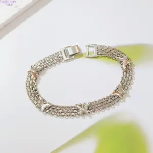 925 Sterling Silver Butterfly Charm Bracelet Dainty Adjustable Link Bracelet Trendy Aesthetic Jewelry for Women Teen Girls Perfect Friendship Gift for BFF Bestie Birthday Daily Wear