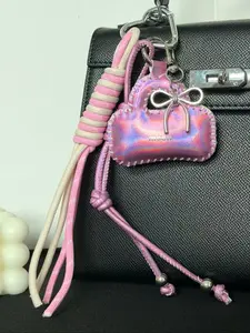 Shiny Leather Car Series Bag Charm, Keychain Pendant, Perfect Gift for Bags and Backpacks, Casual Style All Seasons, Keychain Accessory