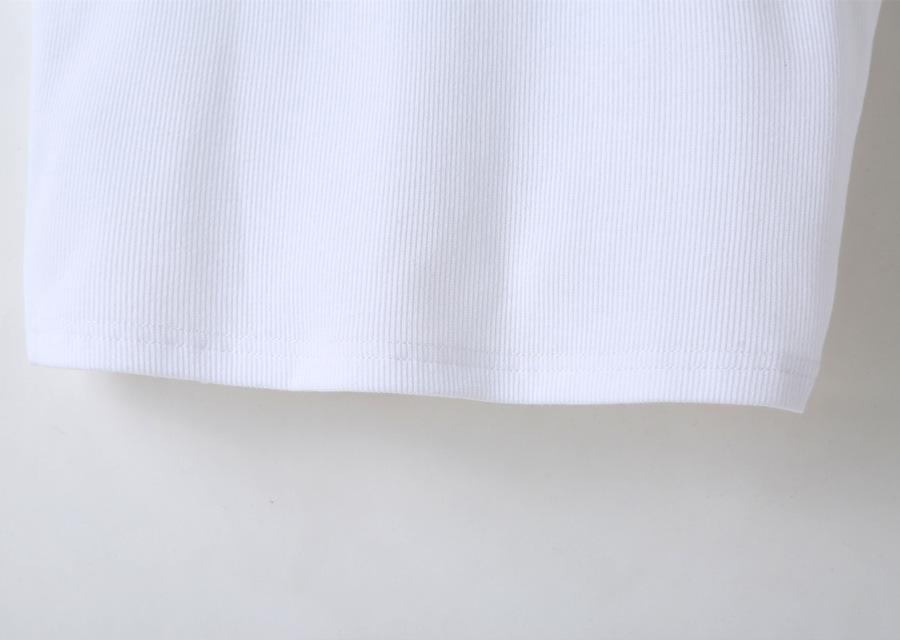 Y2K White Ribbed Knit Tank Top, Sleeveless Basic Crop Cami, Slim Fit Stretch Casual Streetwear, Versatile Summer Layering Essential for Women