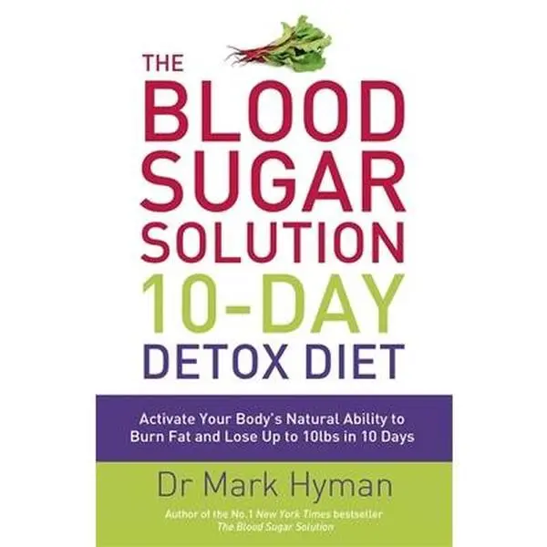 USED Book - Blood Sugar Solution 10 Day Detox Diet (International Edition) by Mark Hyman (Paperback)