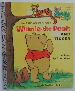 USED-Winnie The Pooh And Tigger (A Little Golden Book) by A.A. Milne (Hardcover)