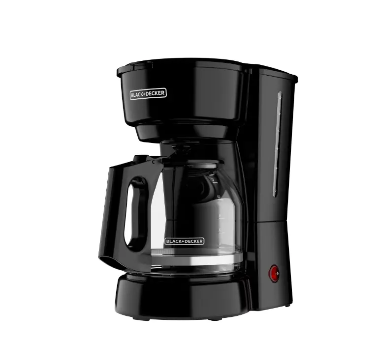 BLACK+DECKER 12-Cup Drip Coffee Maker with Easy On/Off Switch and Sneak-A-Cup Feature