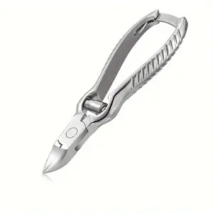 1pc [Heavy Duty Toenail Clippers Professional] Professional Grade Heavy Duty Podiatrist Toenail Clippers For Thick Nails And Ingrown Nails, Labor Saving Stainless Steel Toenail Clippers, Podiatrist Ingrown Toenail Tool