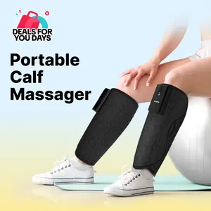 CINCOM Cordless Calf Massager Wireless Leg Compression Massager for Improved Circulation & Muscle Relaxation, Portable Daily Recovery Device Easy to Use Leg Spa Machine