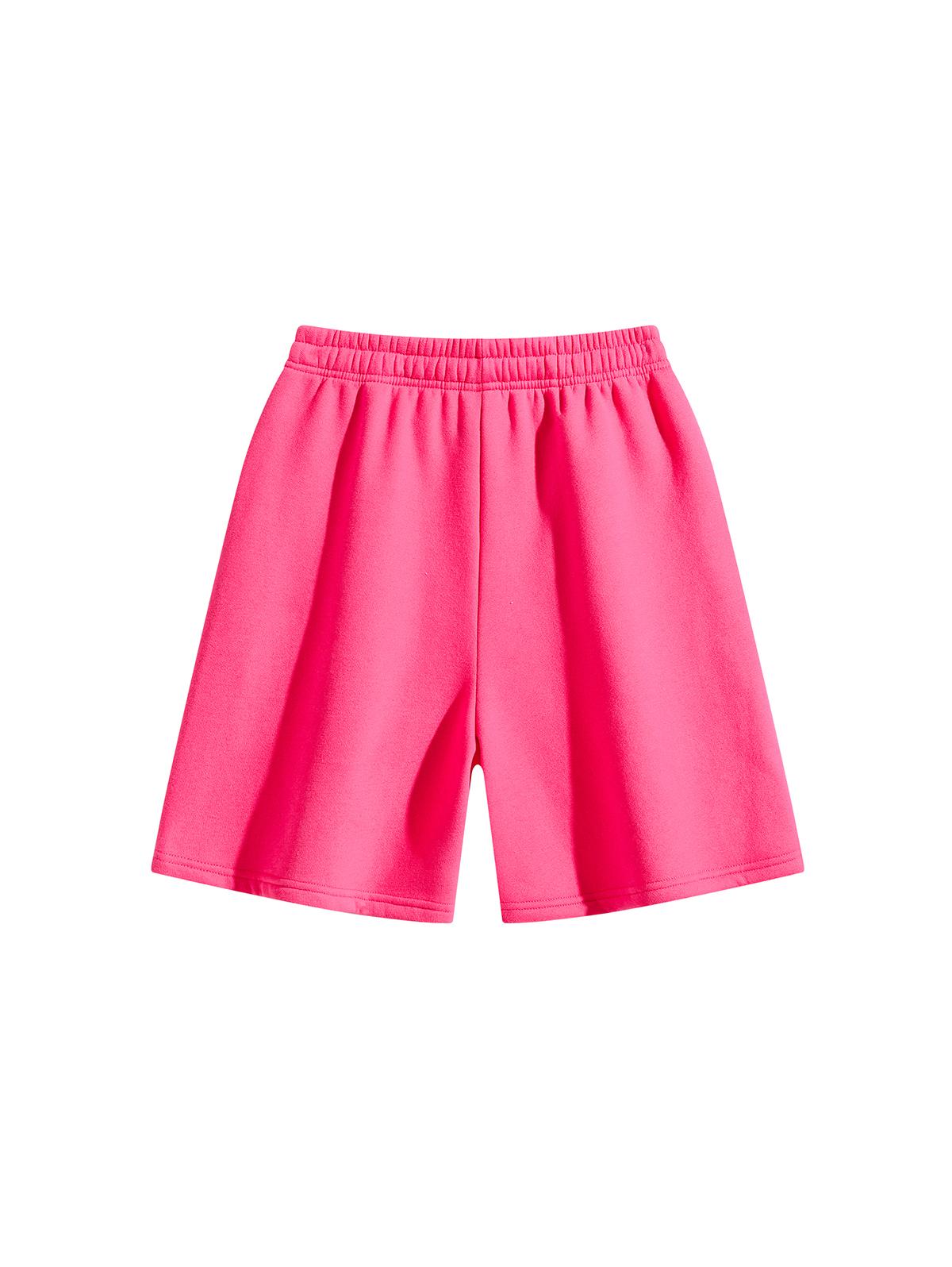 3-Pack Men's Shorts: Men's shorts, men's mid-thigh shorts, men's cotton shorts. Loose straight fit with an elastic drawstring waist; contains 40% cotton. Soft, skin-friendly solid-color casual shorts—suitable for home wear, walking around, workouts/runnin