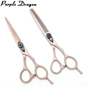 Professional Hair Scissors Rose Gold Hair Cutting Scissors Japan Stainless Scissors for Hairdresser Salon Thinning Shears
